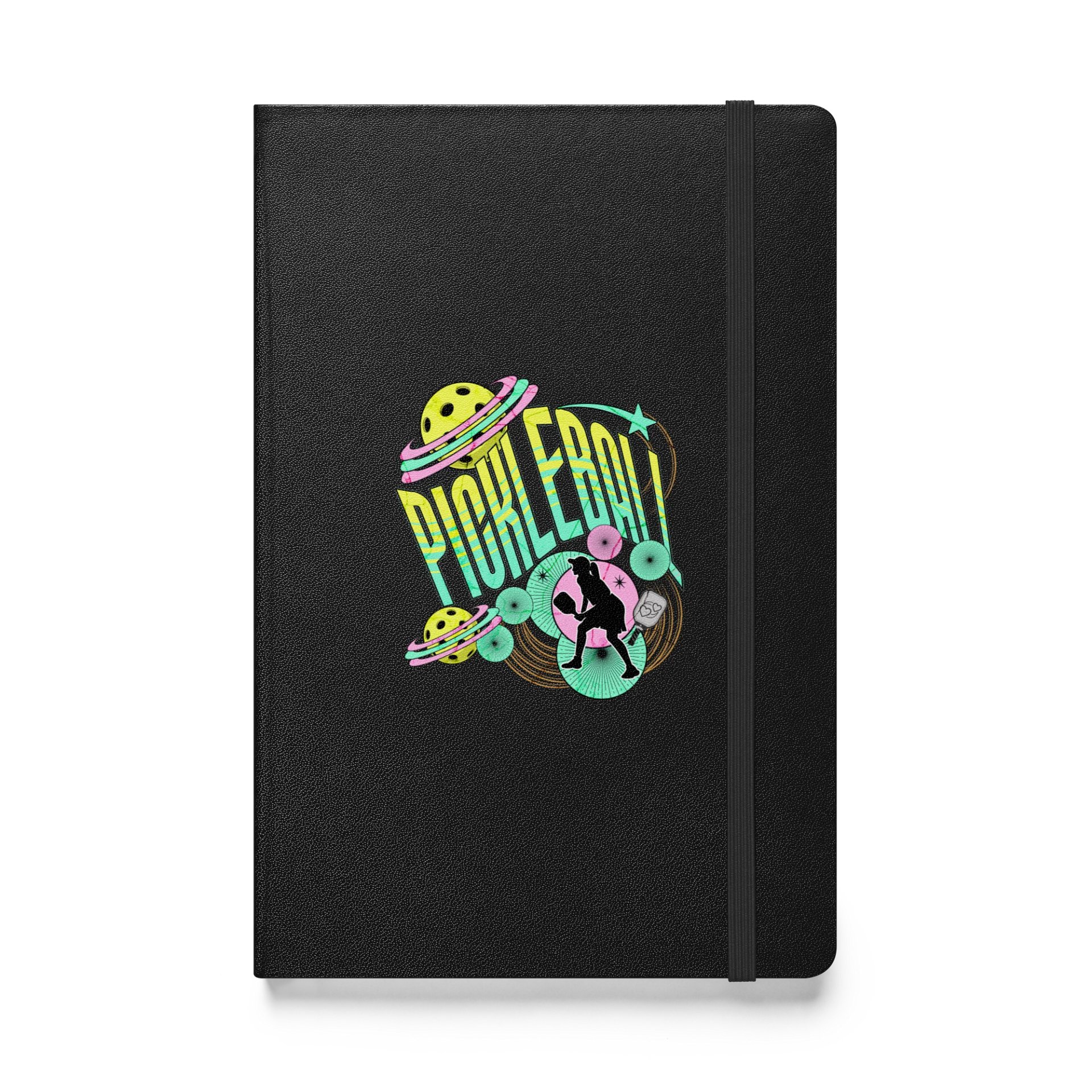 Pickleball Space Hardcover Notebook product image (1)