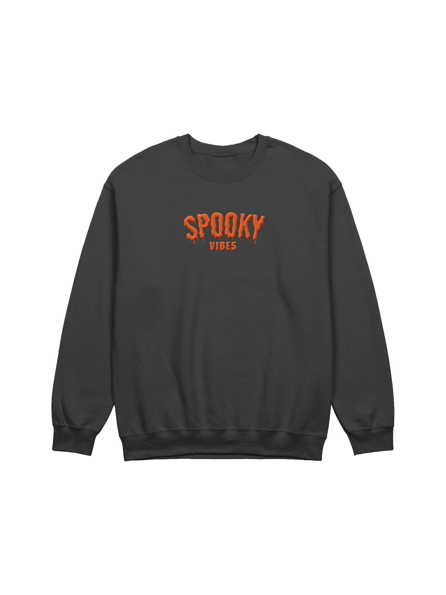 Spooky Vibes Embroidered Crewneck Sweatshirt product image (3)