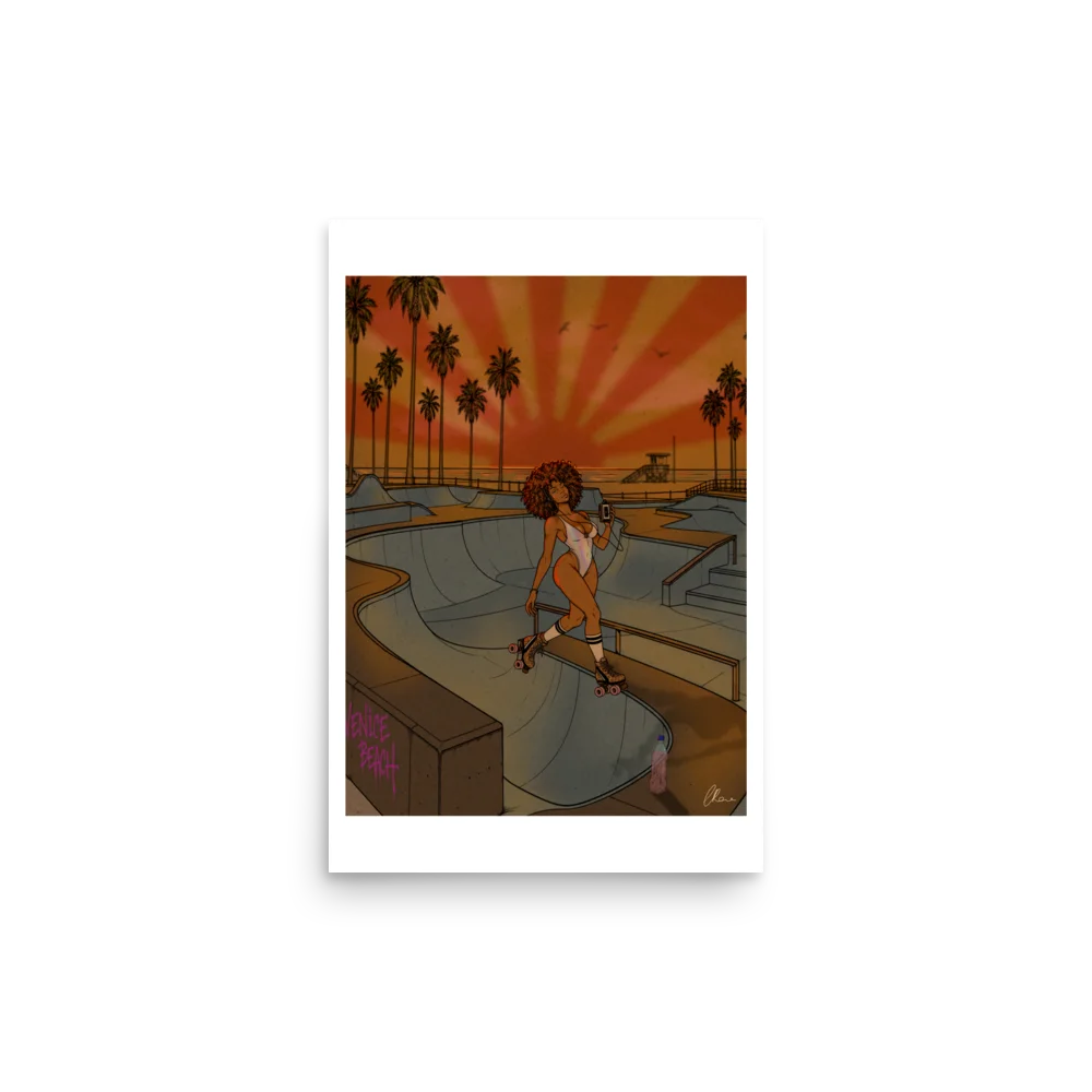 ROLL WITH IT — Art Print by Lehbie Rae product image (2)