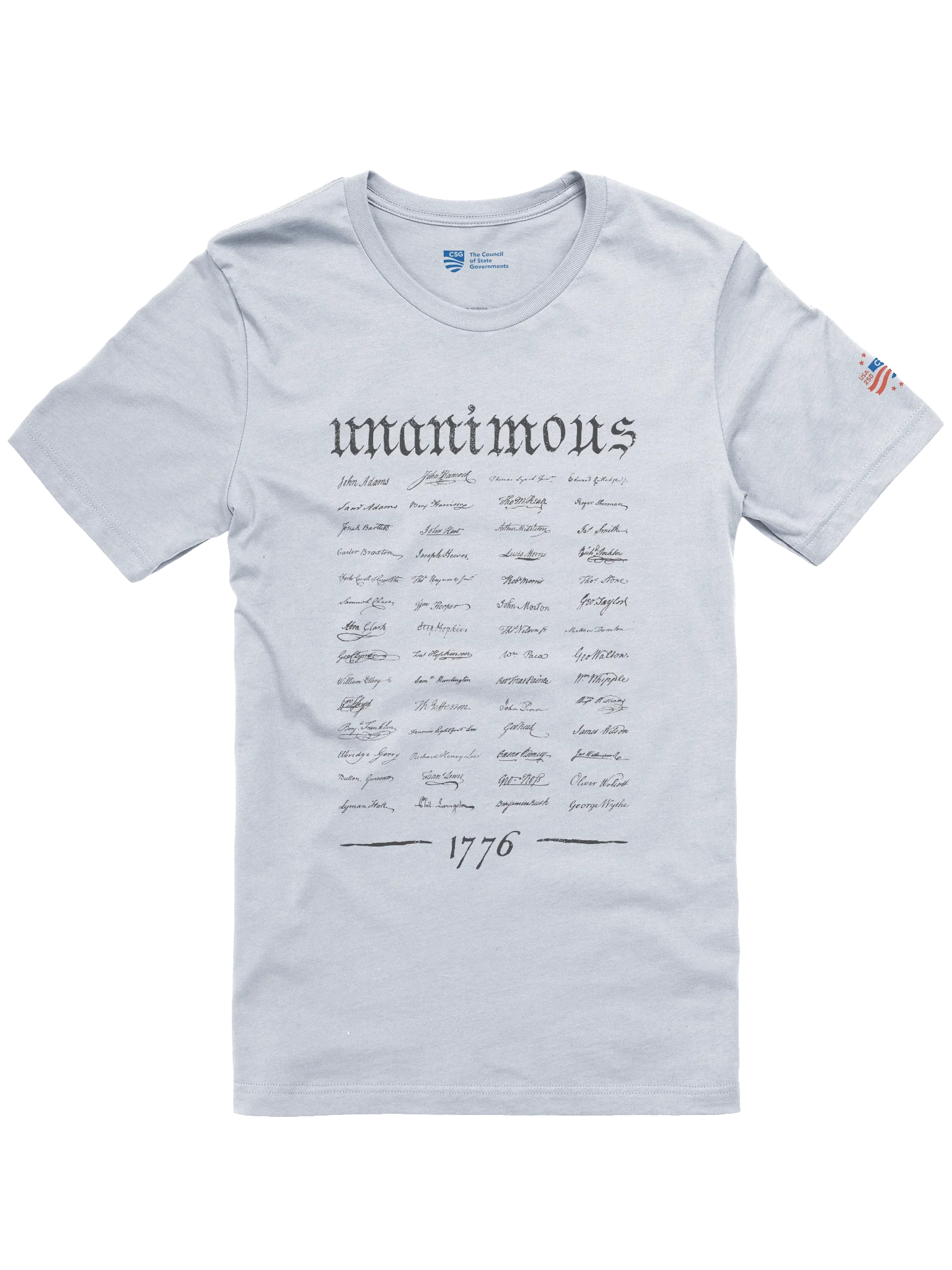 Unanimous 1776 Signers — Tee product image (1)