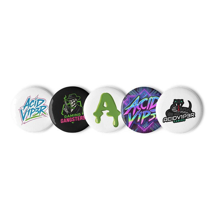 Acidv1p3r Pin Button Set product image (1)