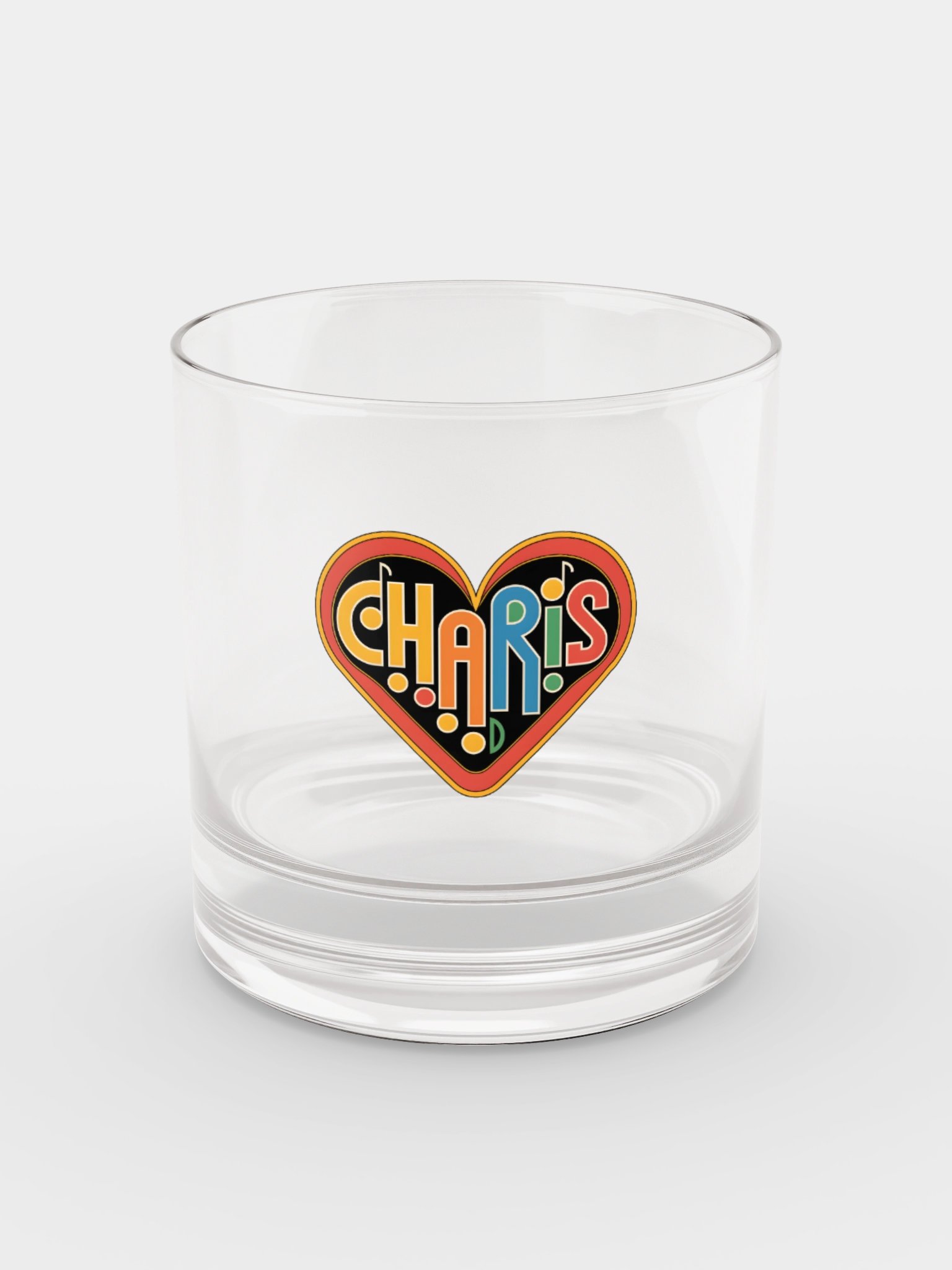 CHARIS Color Heart Rocks Glass product image (4)