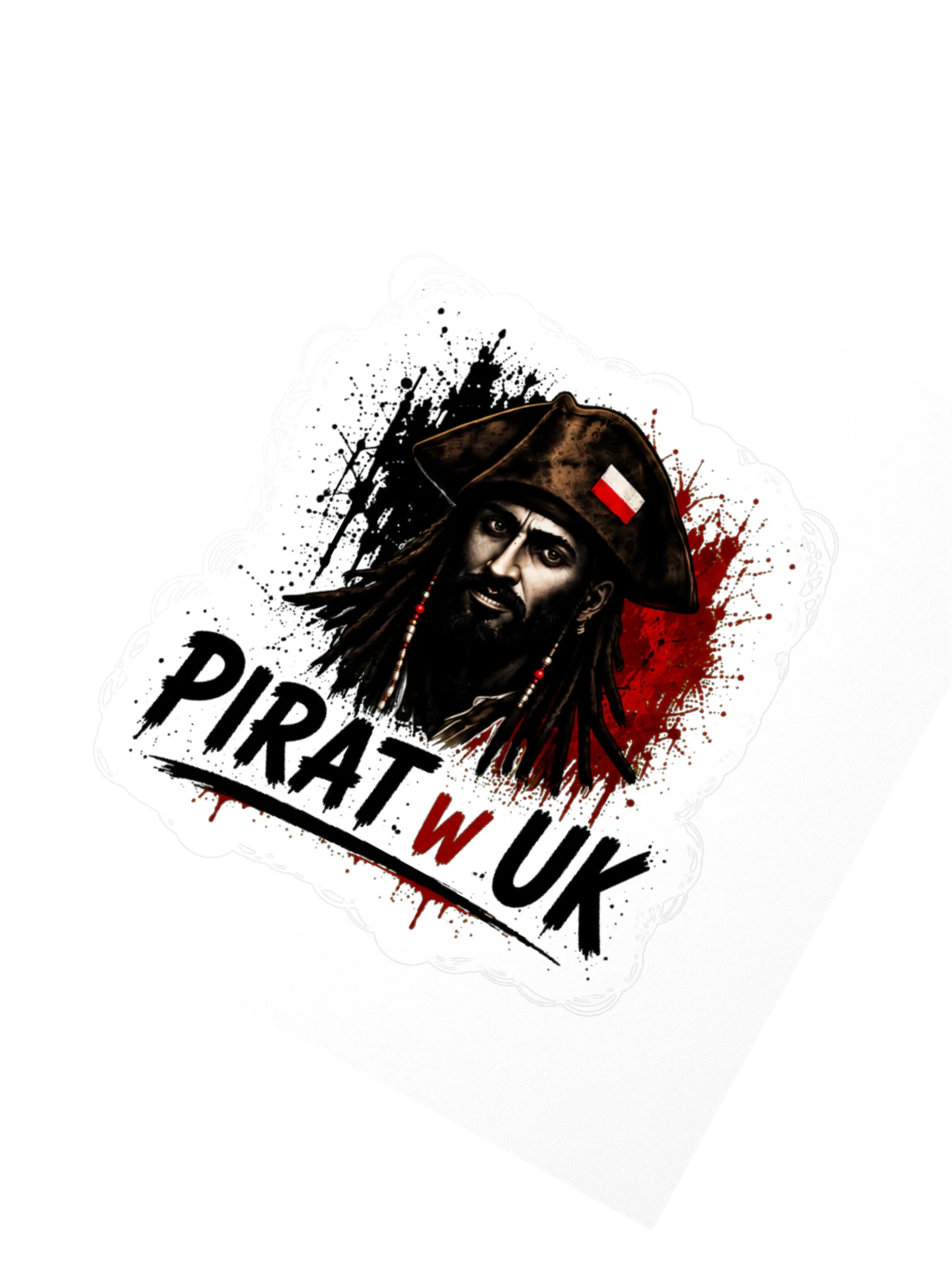 Pirat w UK — Naklejka product image (2)