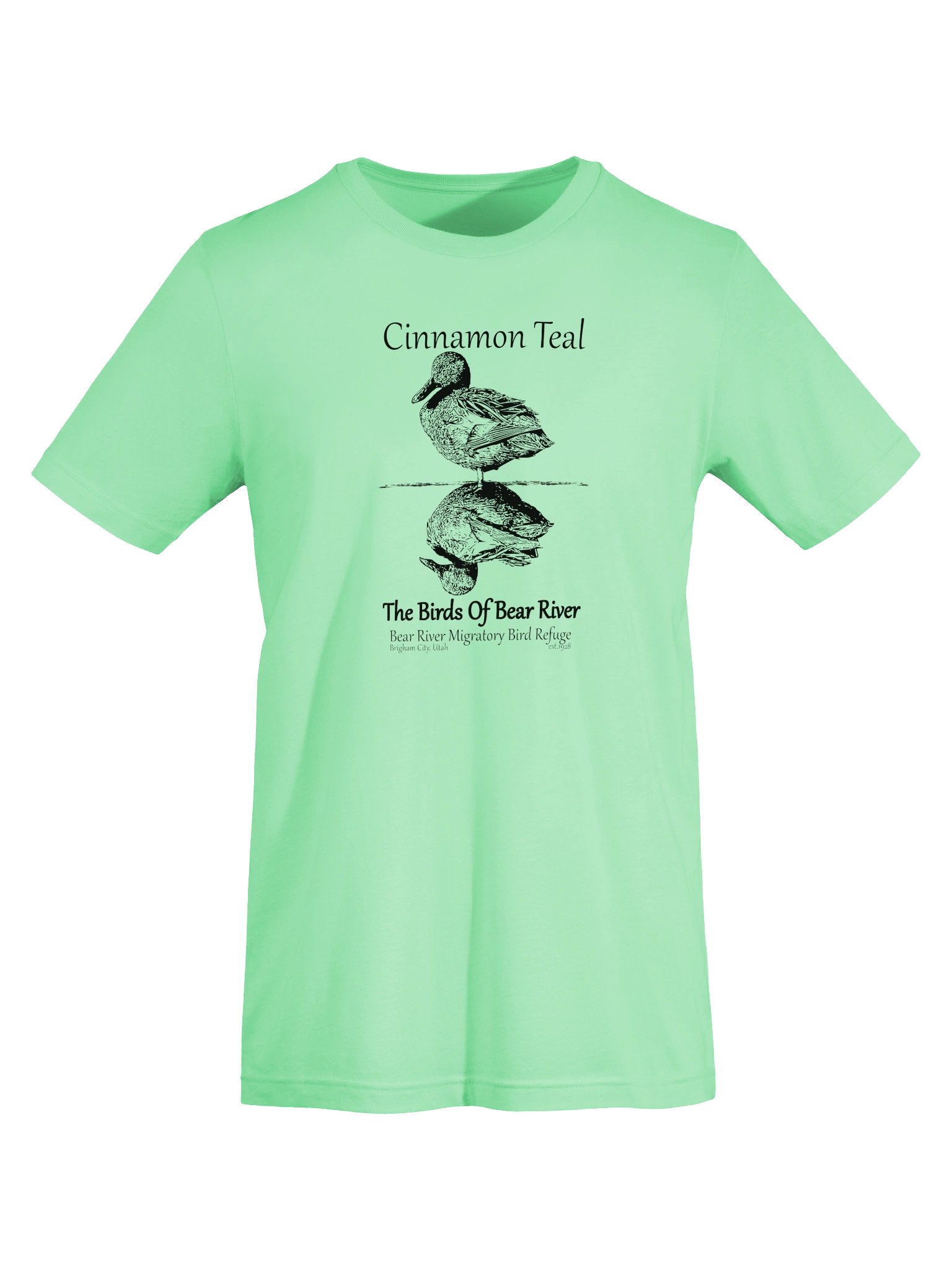 Birds of Bear River Cinnamon Teal Unisex T-shirt product image (131)