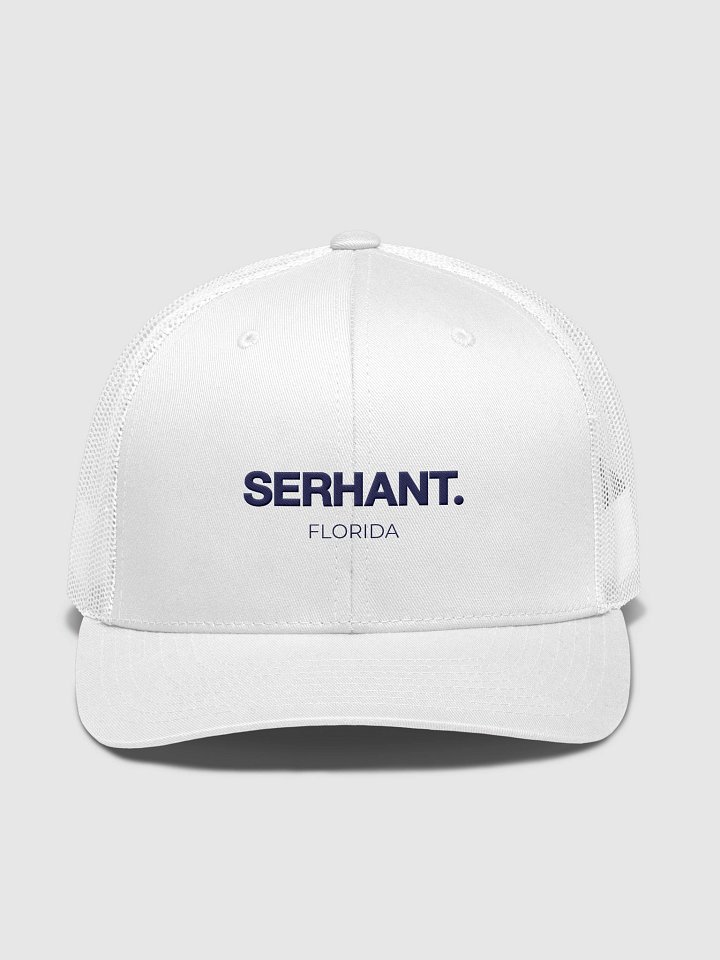 SERHANT. Florida White Trucker Hat product image (1)