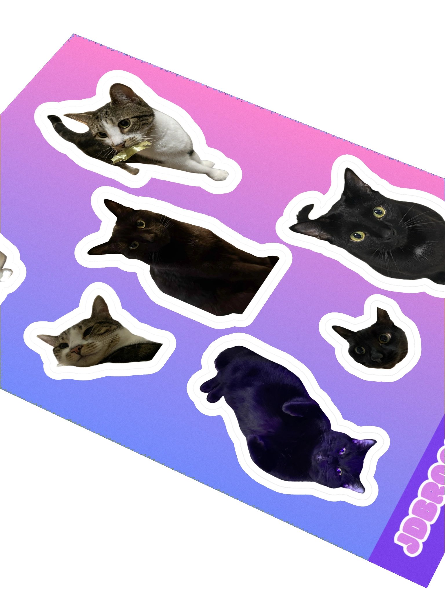 JDBrookz Kitty Sticker Pack product image (3)