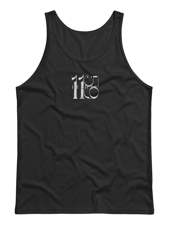 eleven:fiftynine BELIEVE Logo Tank product image (1)