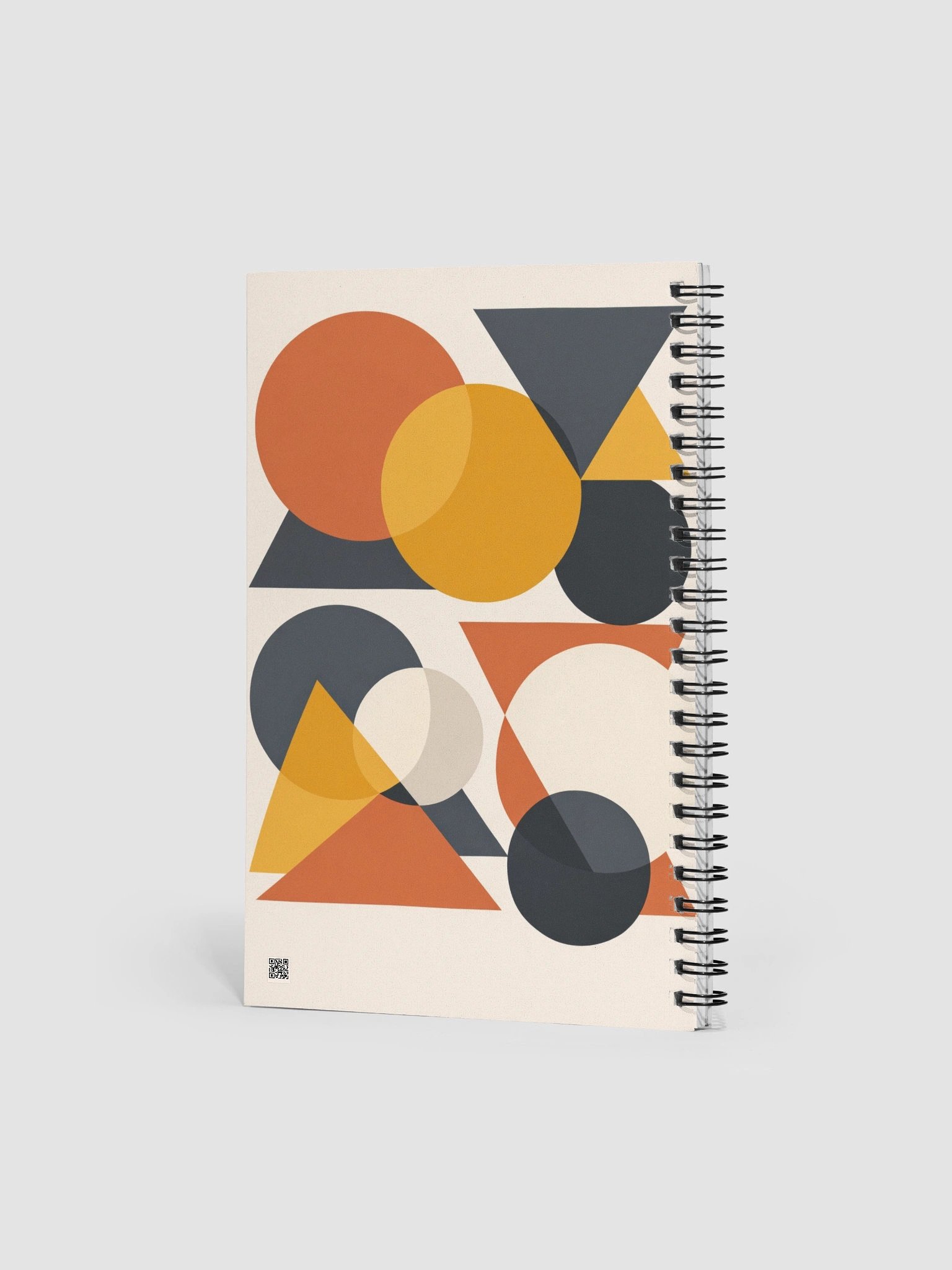 Geometric Fusion Spiral Notebook product image (2)