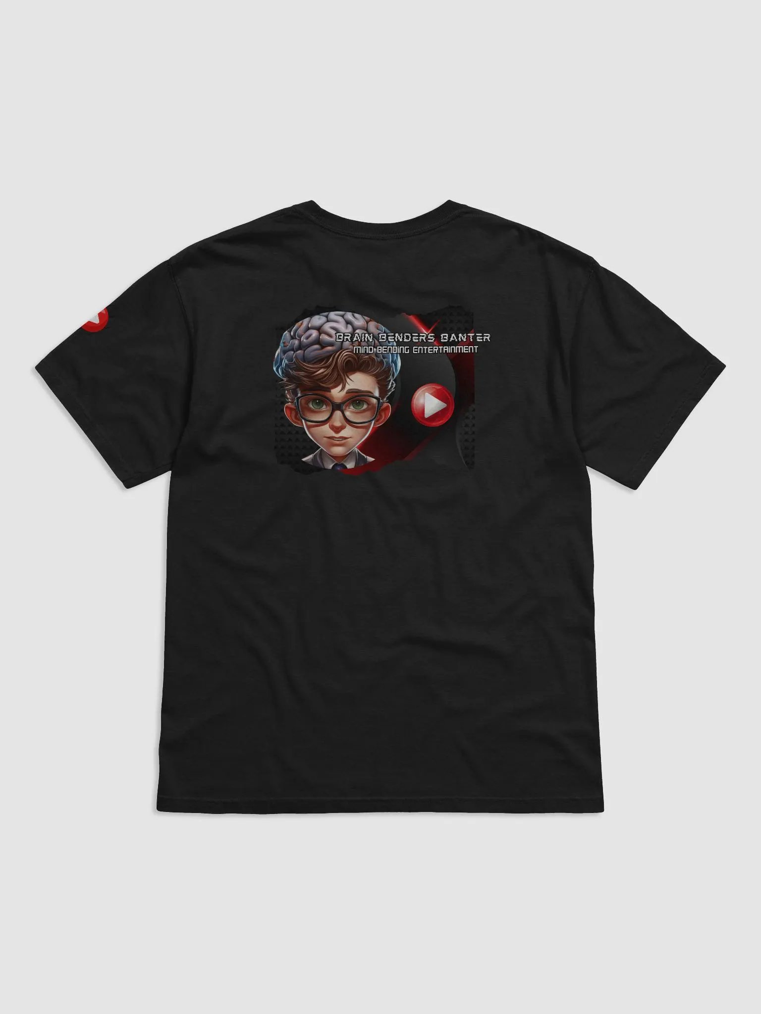 Fire & Ice Wolf Ying Yang Relaxed Tee product image (2)