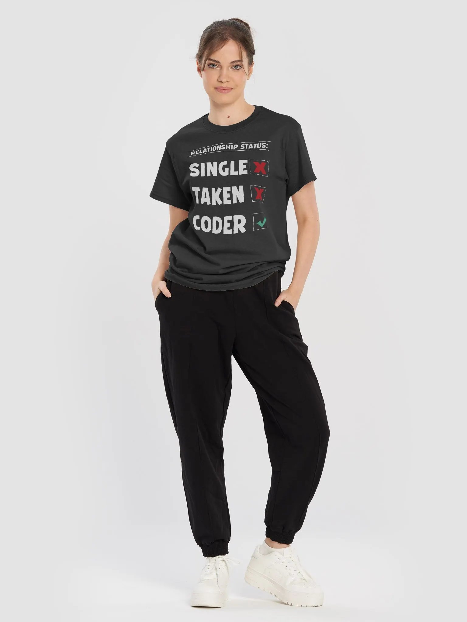 "Relationship Status" Funny Coder T-Shirt product image (4)