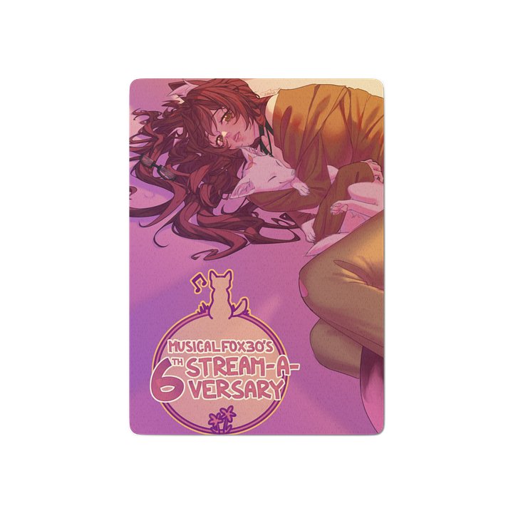 Sixth Year Anniversary! Playing cards! product image (1)