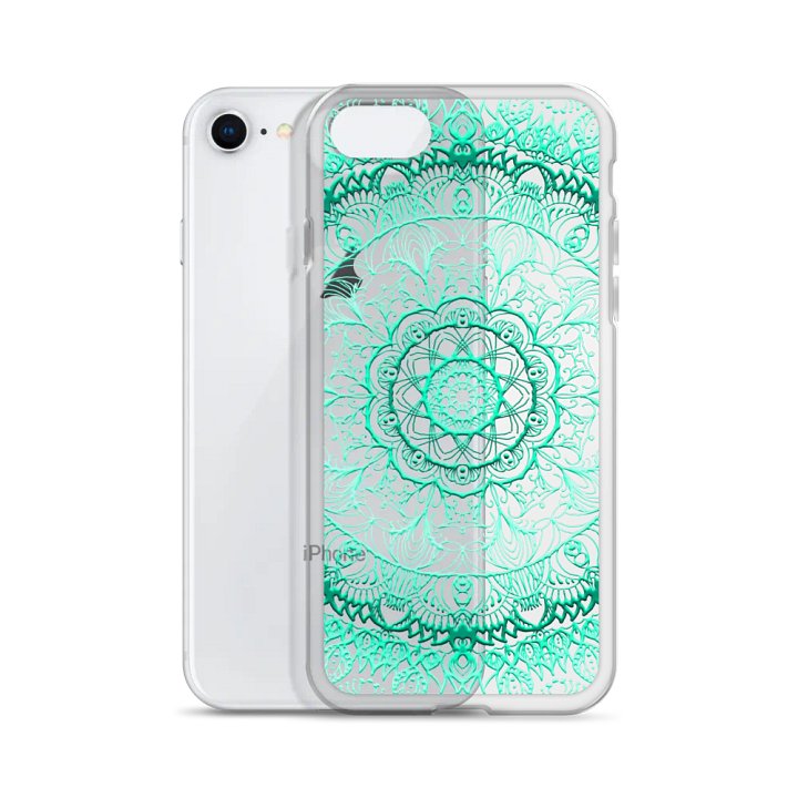 Turquoise Mandala iPhone® Case product image (2)
