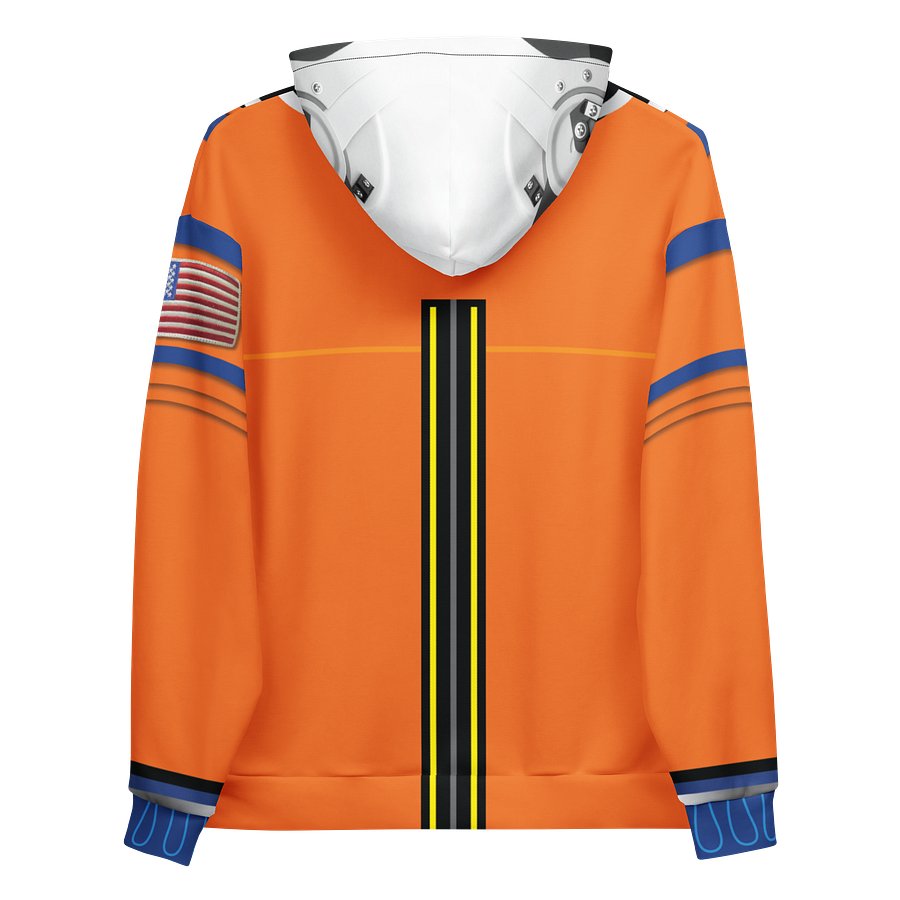 Artemis II Spacesuit Hoodie (Unisex) Image 6