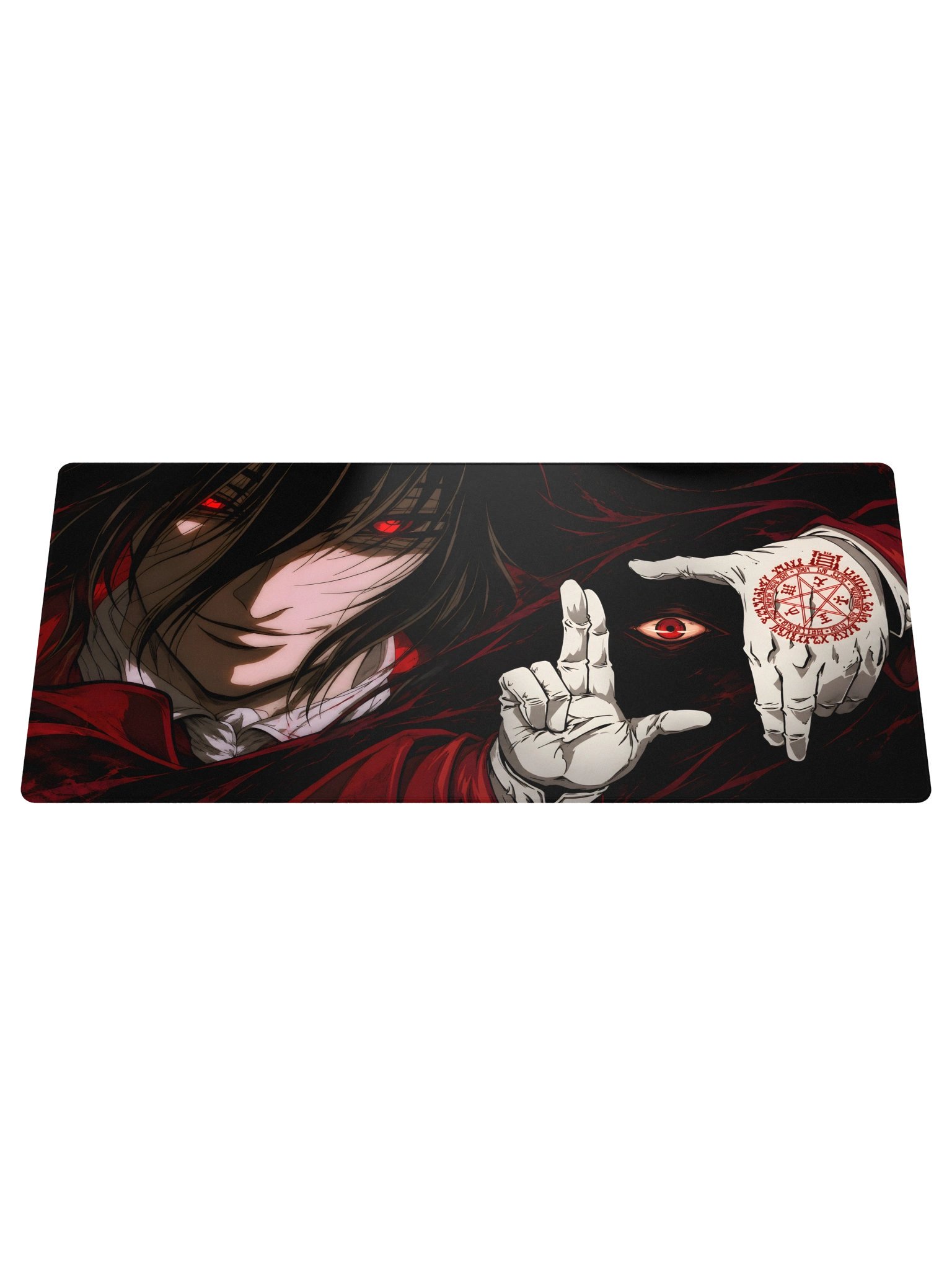 Crimson Gaze | OniDeskt Mouse Pad product image (1)