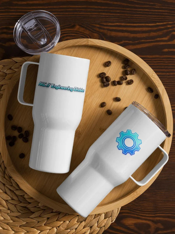 • AKC // Engineering Division Travel Mug | Arkfall Kitty Collective product image (5)