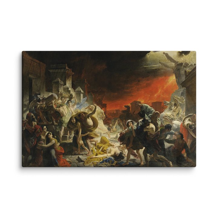 The Last Day of Pompeii by Karl Brullov (Canvas print) product image (2)