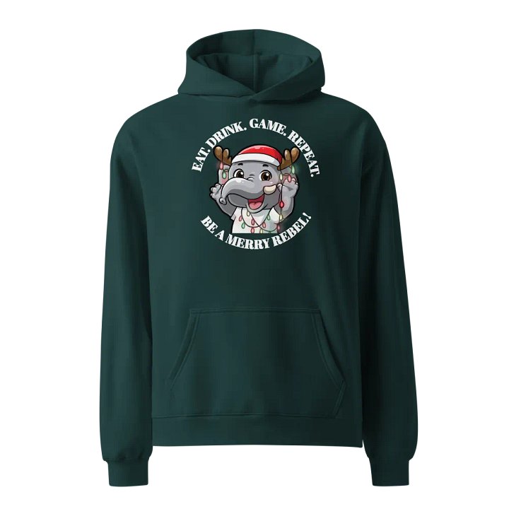 Reindeer Oversized Hoodie product image (7)