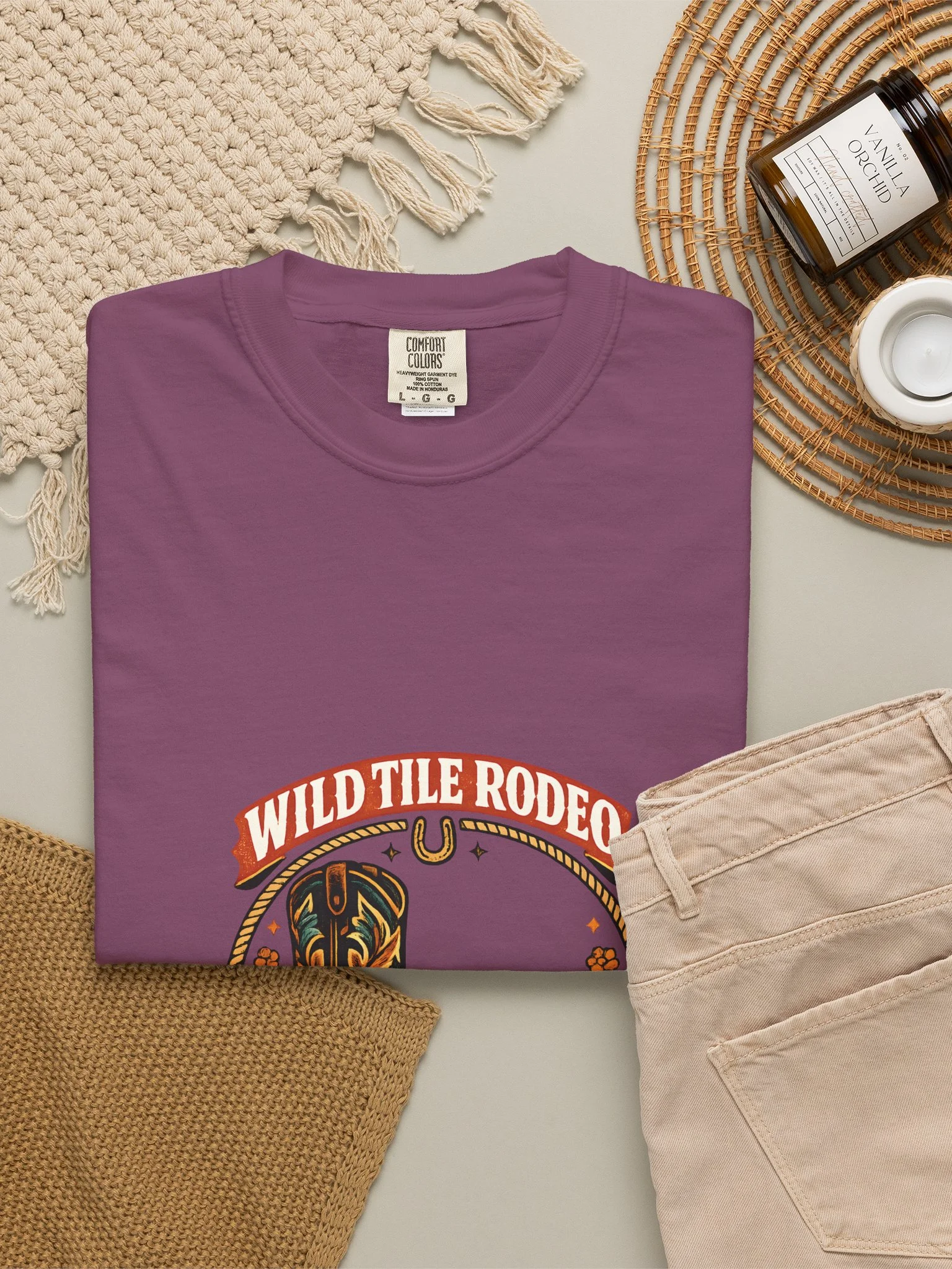 Western Mahjong Shirt, Wild Tile Rodeo Tee, Funny Cowgirl Mahj Gift, Game Night T-Shirt product image (2)