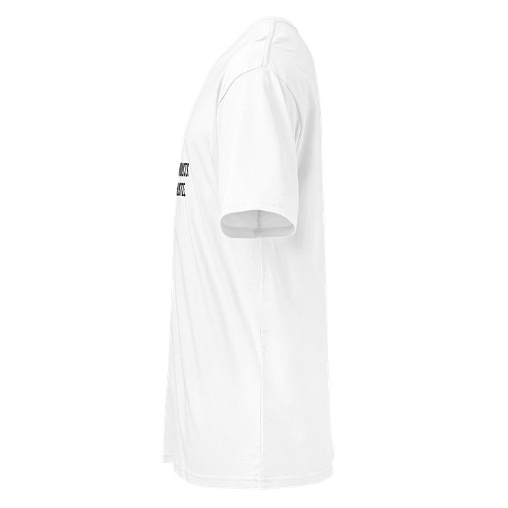 NO HANDOUTS. JUST HUSTLE. (White Tee Edition) product image (2)