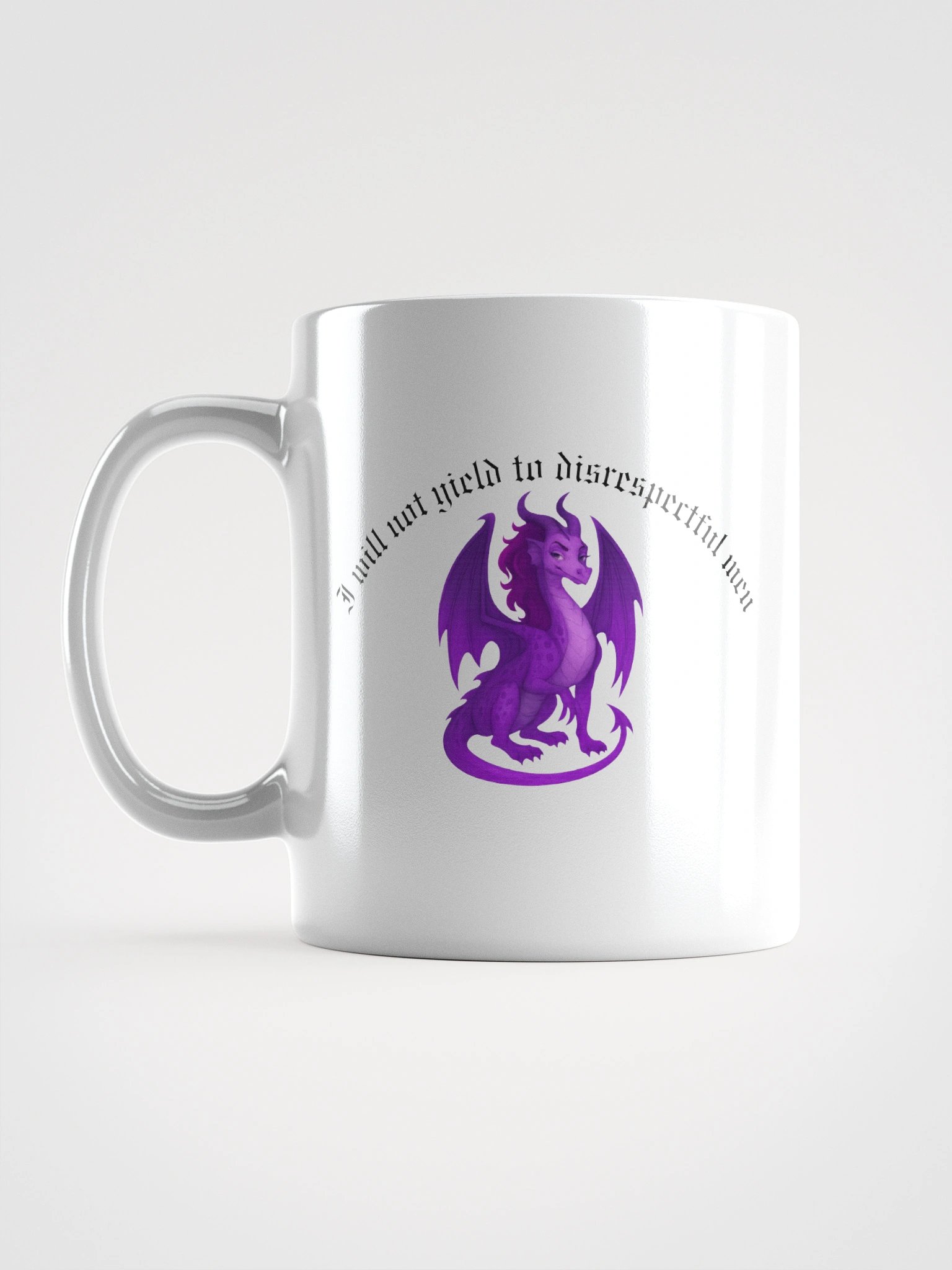 I will not yield dragon mug product image (16)