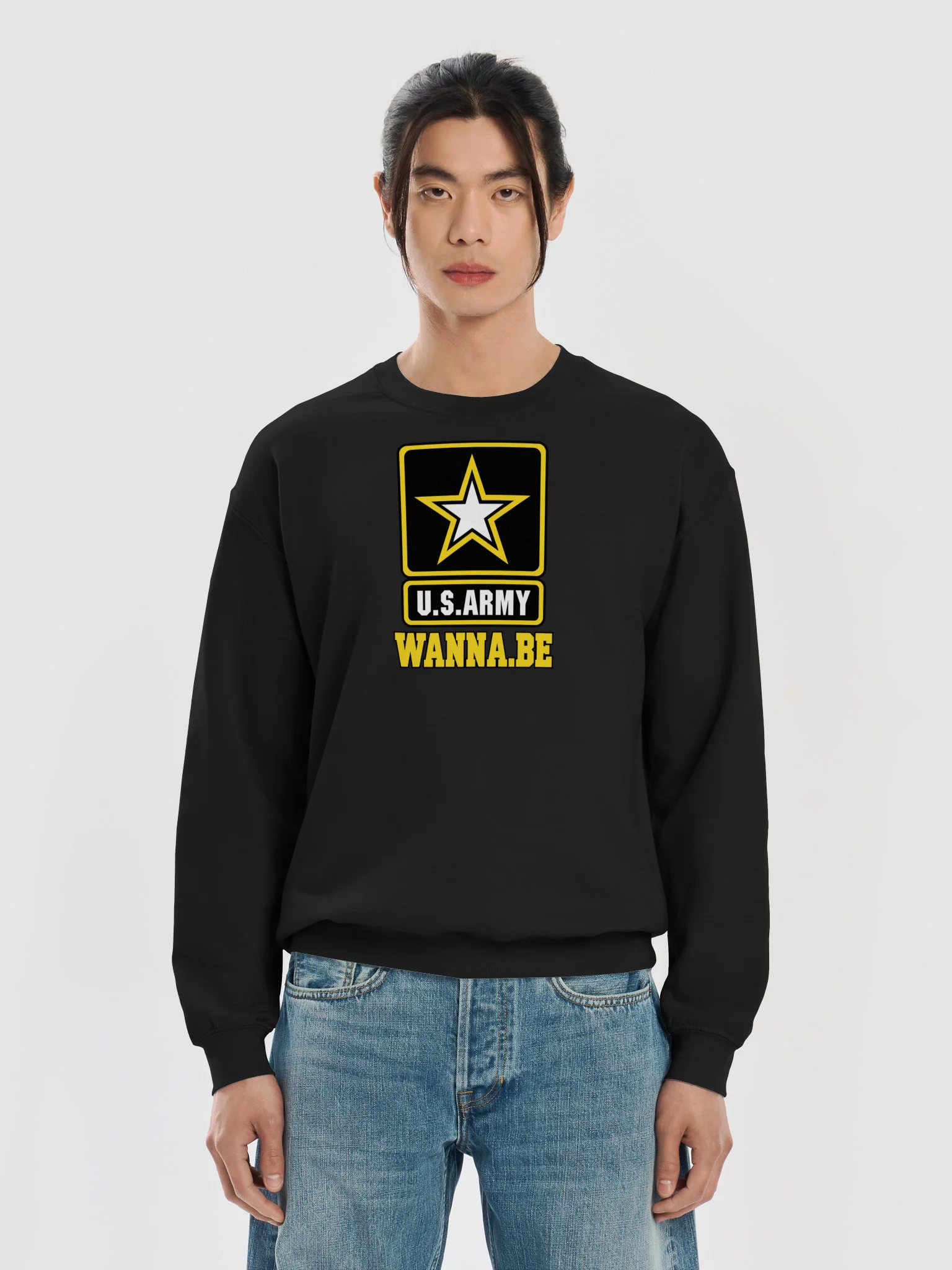 U.S. Army WANNA.BE Sweatshirt — Reporting for Couch Duty product image (10)