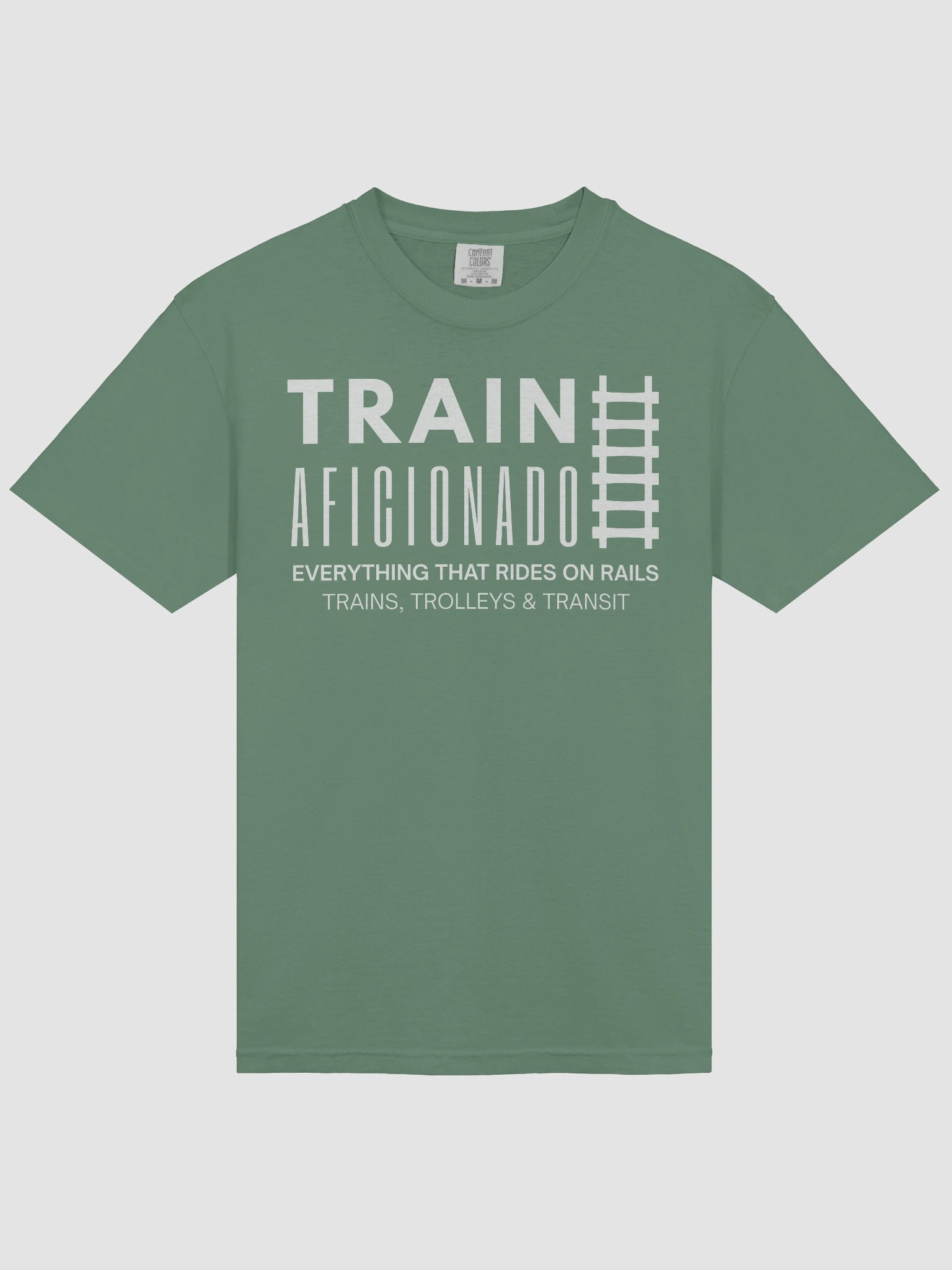 Train Aficionado Graphic Tee Shirts product image (3)