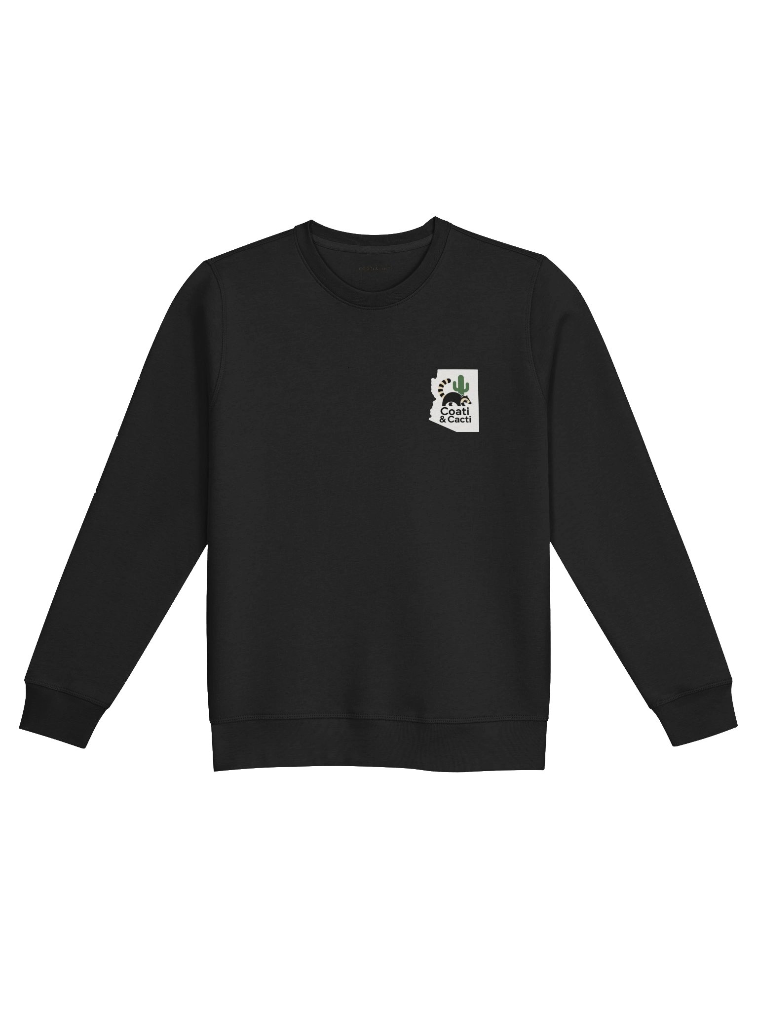 I Love AZ State Parks Organic Sweatshirt – Coati & Cacti product image (2)
