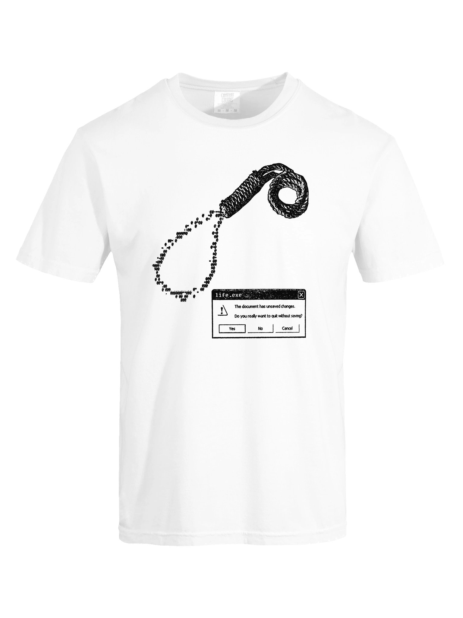QUIT WITHOUT SAVING? T-SHIRT product image (5)
