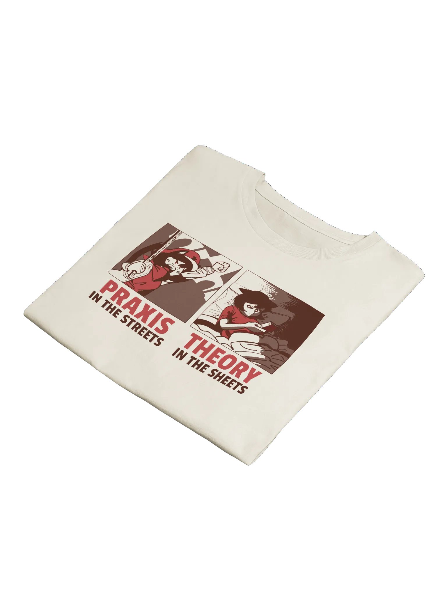 Alunya - “Praxis In The Streets, Theory In The Sheets” Crop-Top product image (4)