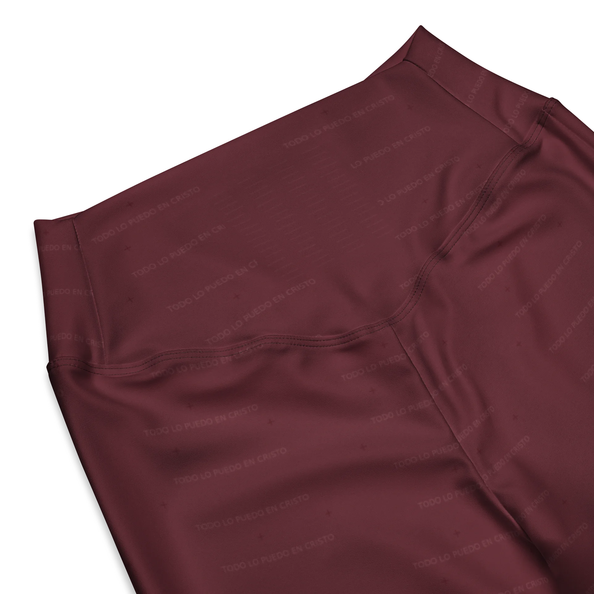Flare Leggings — Women Who Lift (Burgundy) product image (11)