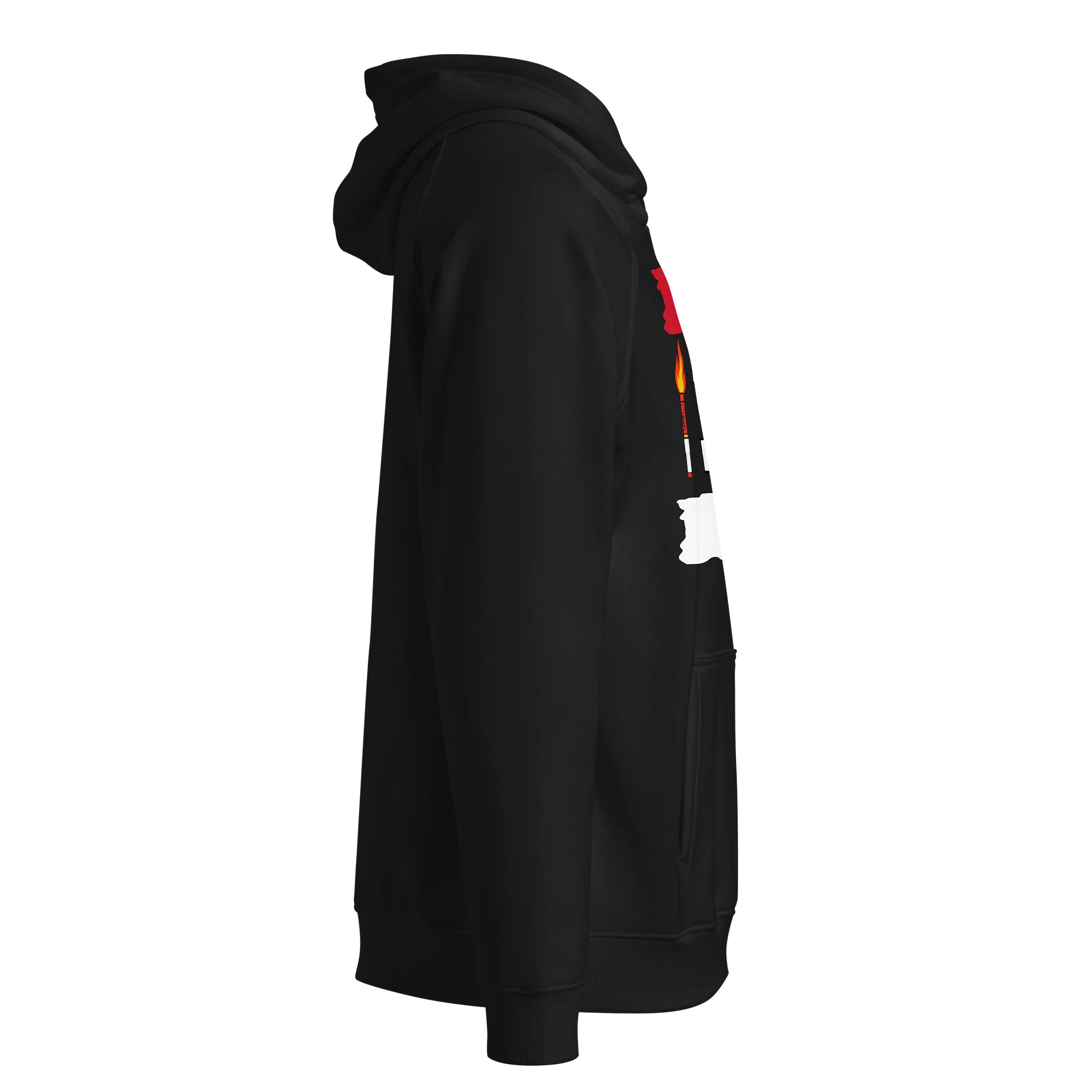 Hanorac 1312 Alb și Roșu | Ultraşi în Peluze product image (3)