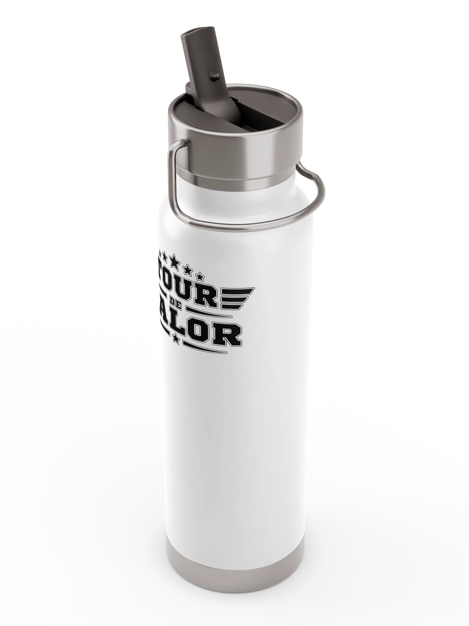 Tour de Valor Thor Copper Vacuum Insulated Bottle with Straw Lid product image (18)