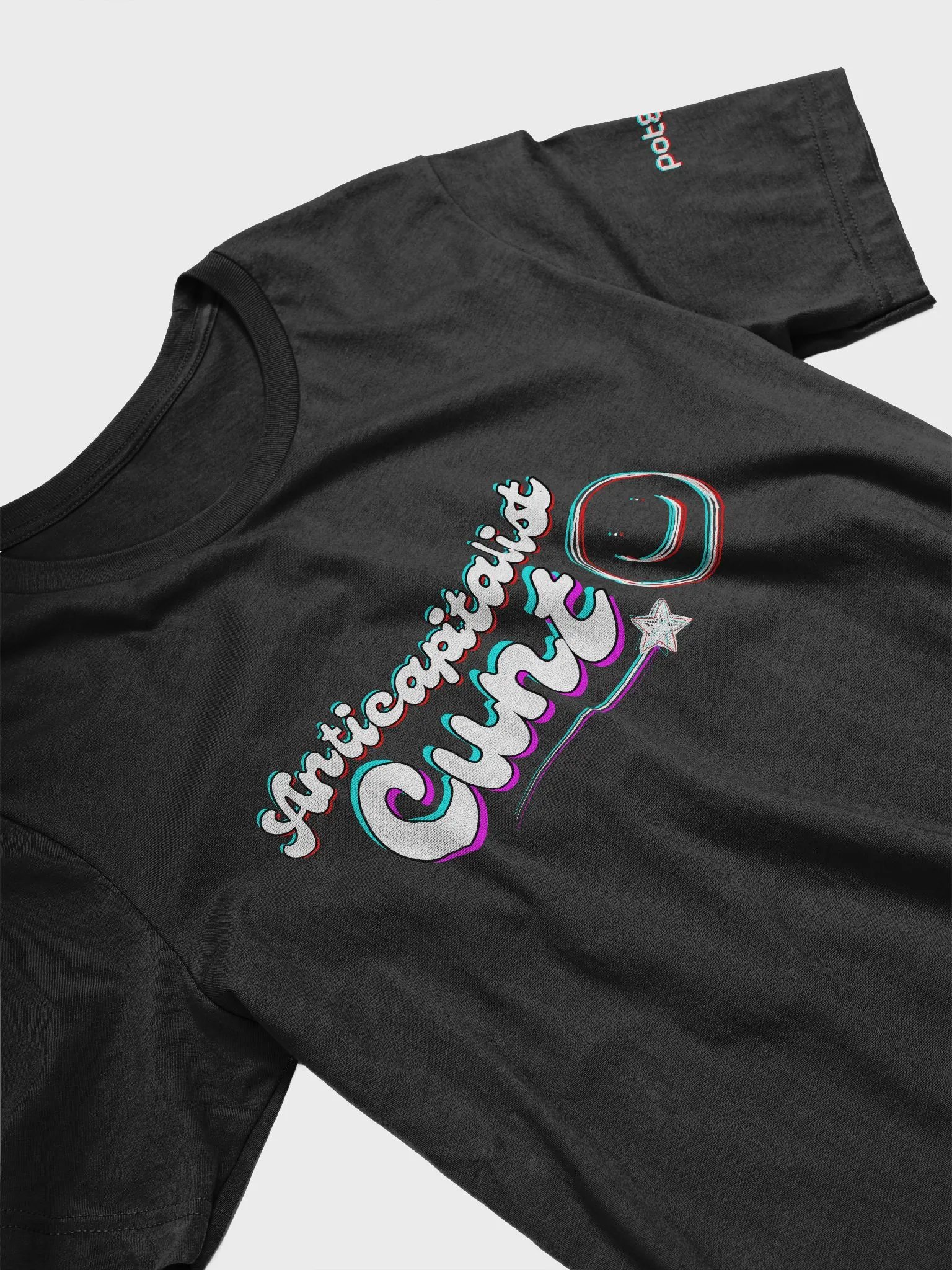 ANTICAPITALIST C*NT 3D supersoft tee product image (3)