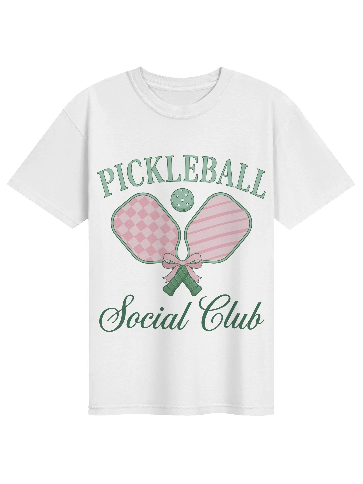 Pickleball Social Club Bow Paddle Tee product image (1)