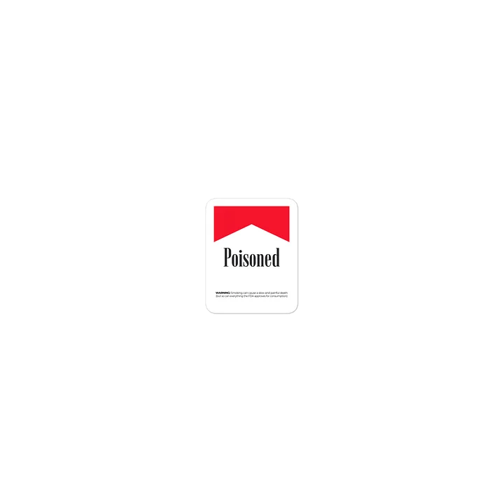 Poison Die-Cut Sticker product image (2)
