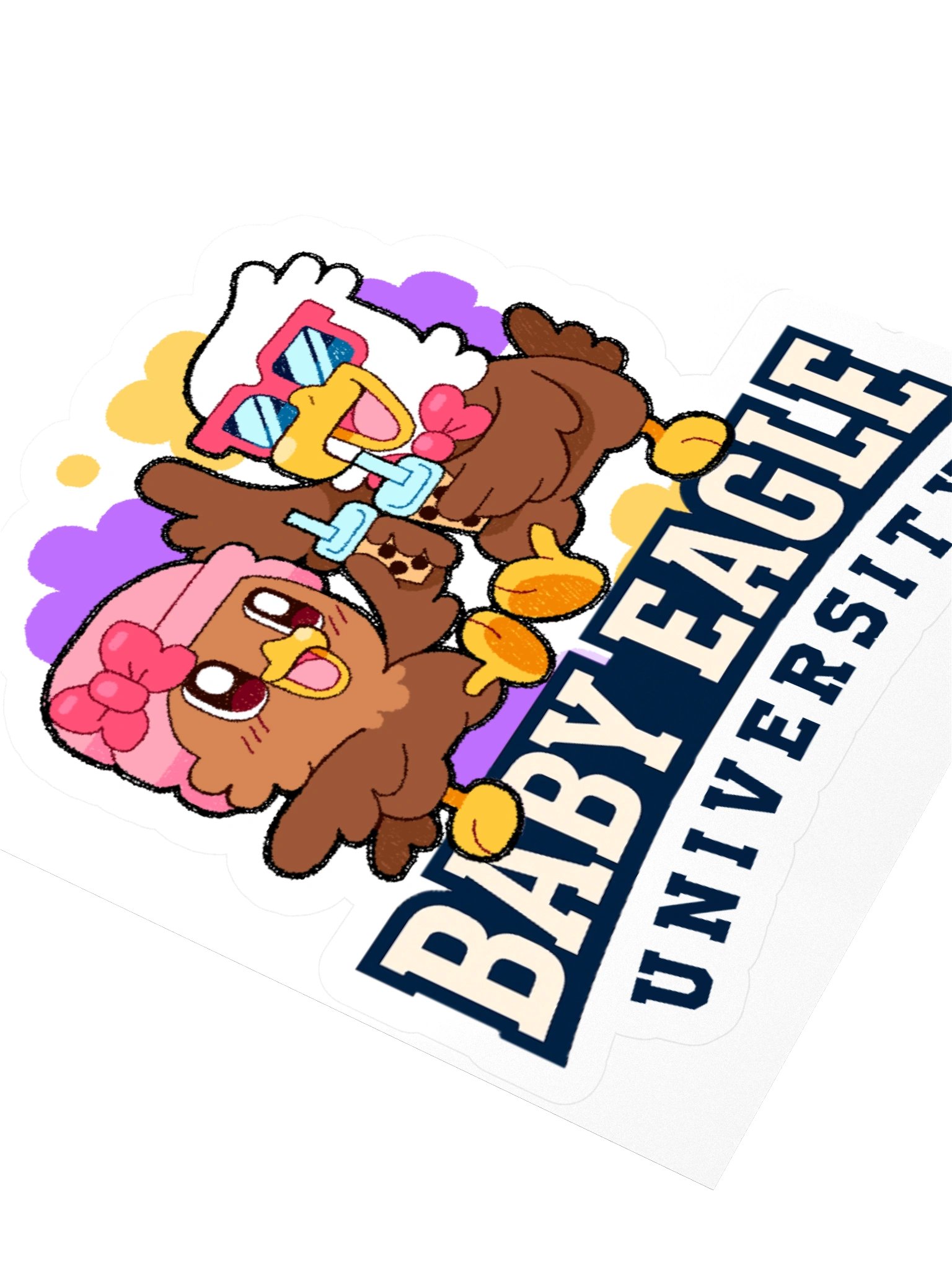 Eagle University Sticker (Single) product image (3)