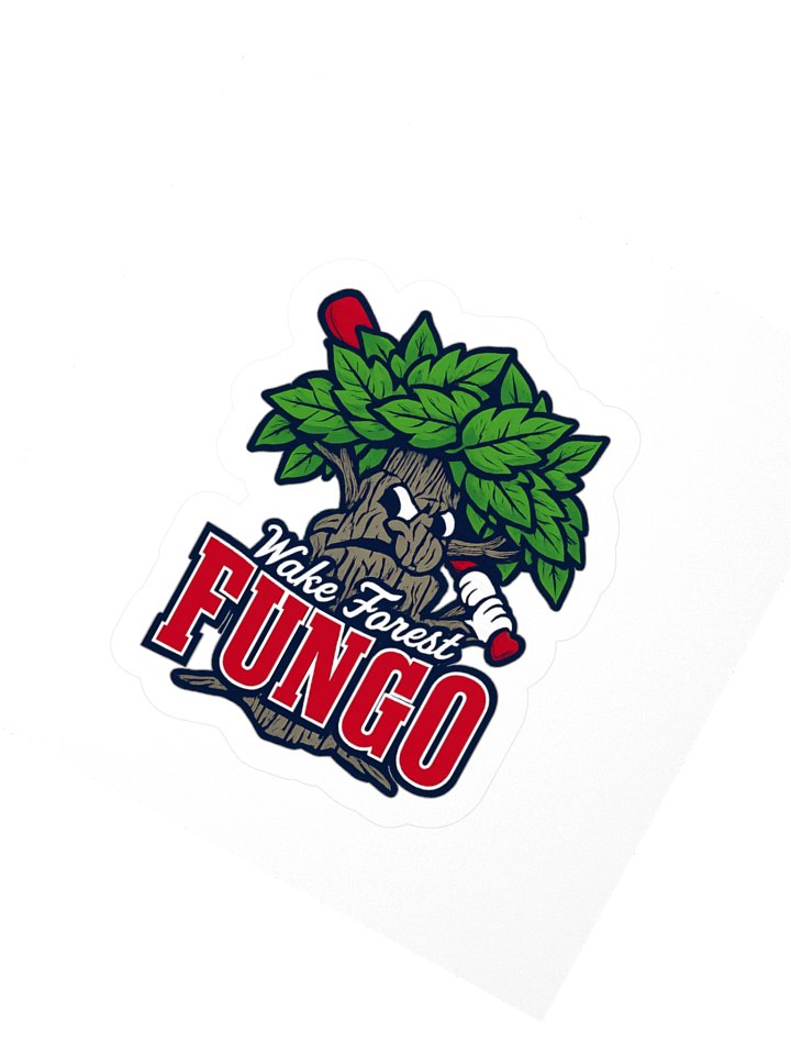 Wake Forest FUNGO Kiss-Cut Sticker — Mascot Tree product image (6)