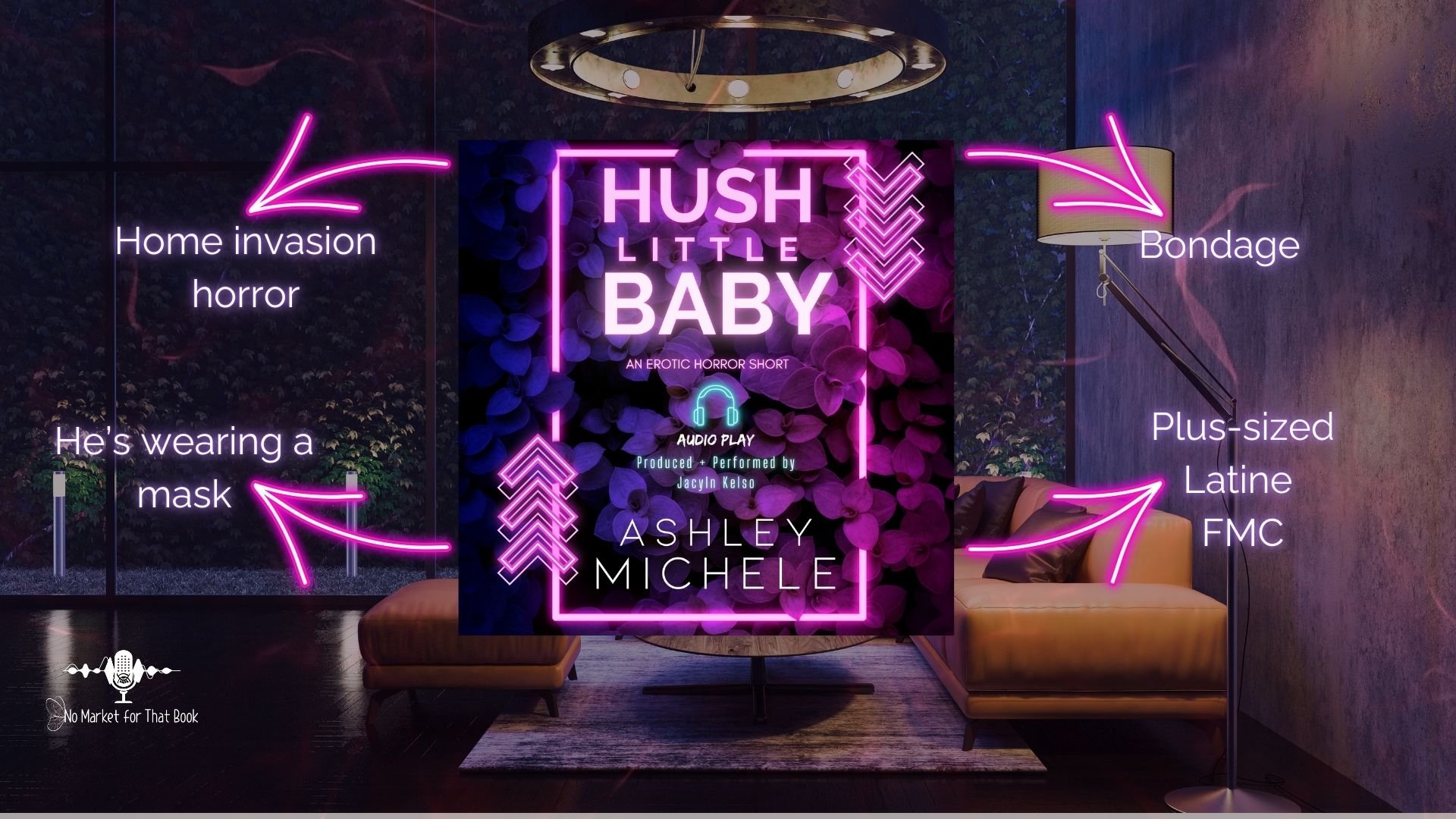 Hush Little Baby by Ashley Michele, an erotic horror audio product image (2)