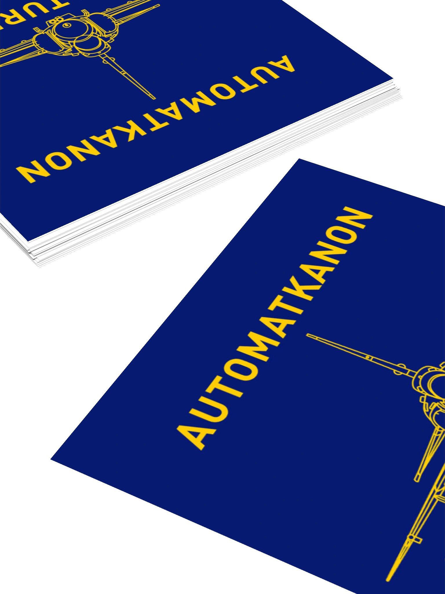 Automatkanon, vår kulturkanon (sticker) product image (7)