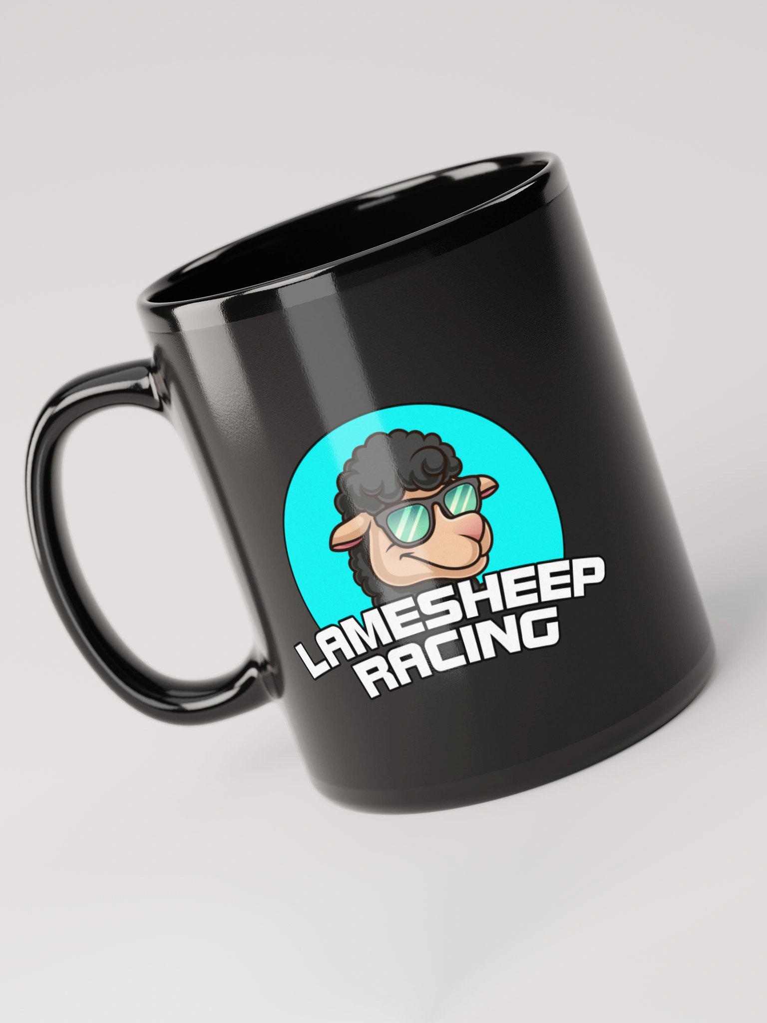 Cool Sheep Black Mug "If everything seems..." product image (5)