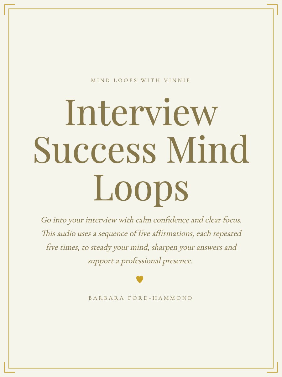 Interview Success Mind Loops product image (1)