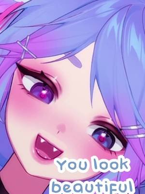 Gorgeous one might even say!! (♡⩊♡) - ⭐🌸 🩵 - #vtuber #vtuberclips #wholesome #silly #funny