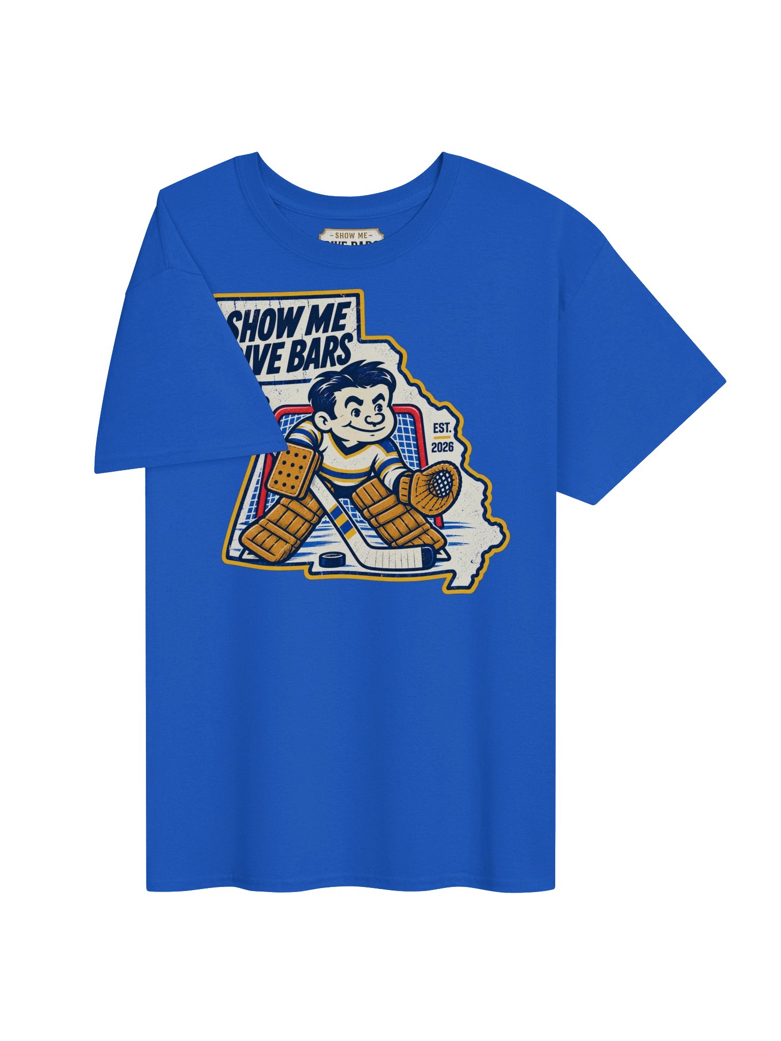 Show Me Dive Bars – Missouri Hockey Goalie Tee product image (3)