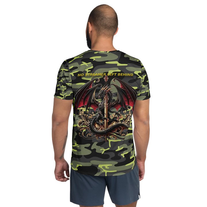 Golden Dragon Camo NSLB Athletic T-Shirt product image (2)