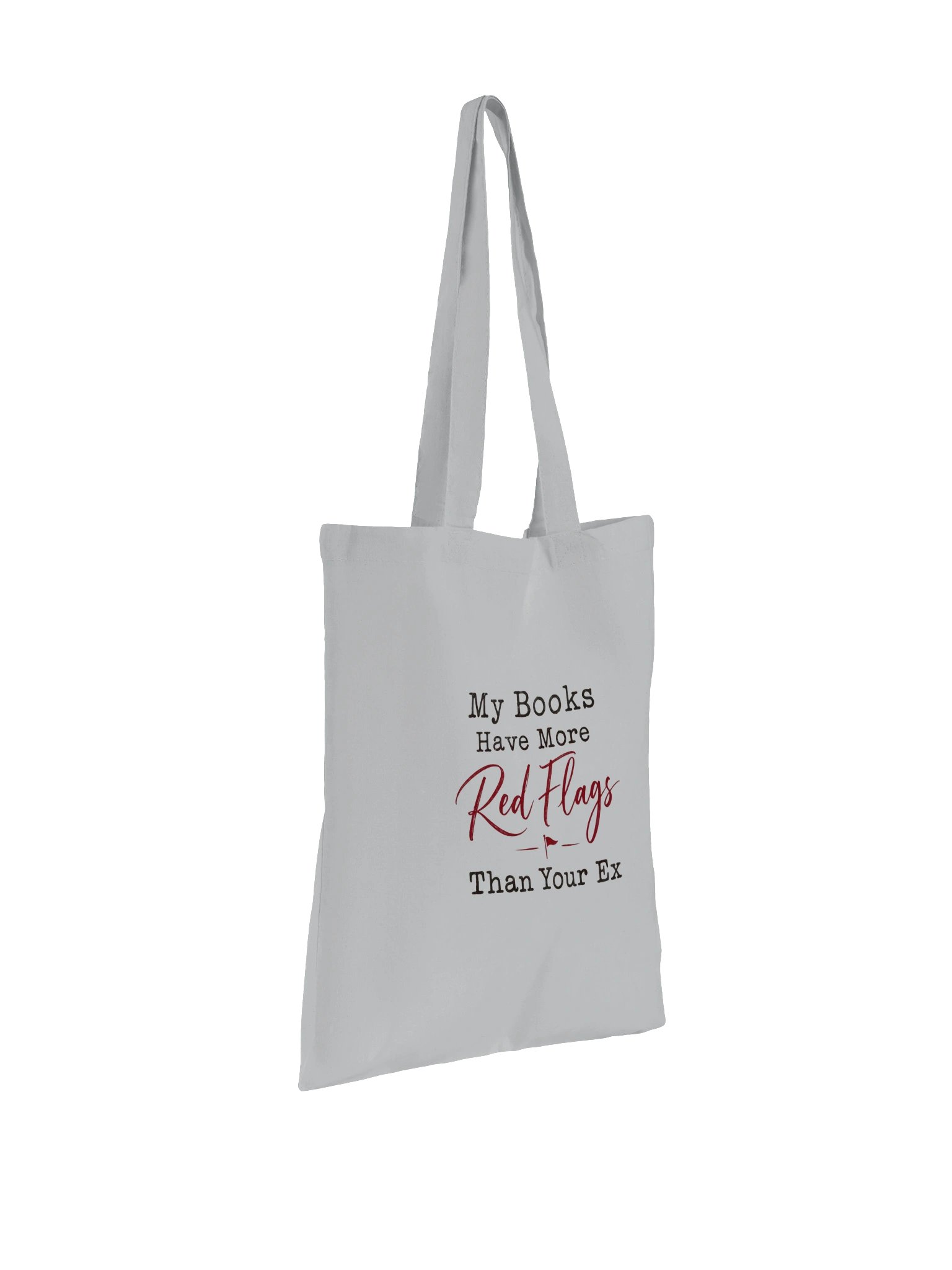 My Books Have More Red Flags - Cotton Tote Bag product image (3)