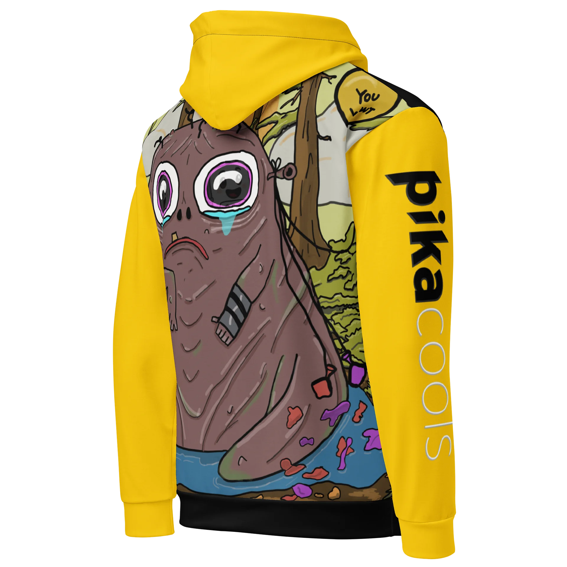 Black and Yellow Squabba Mural product image (5)