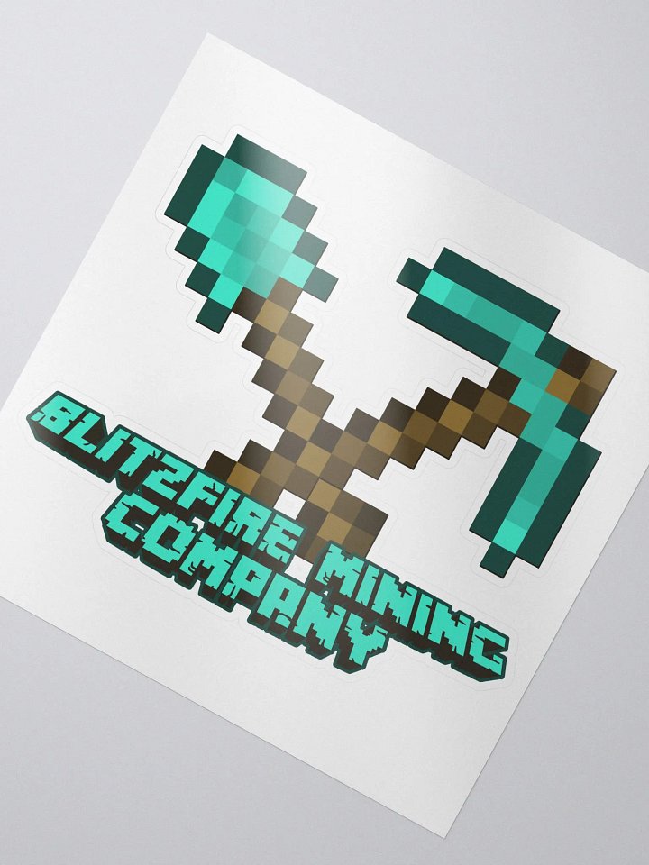 Blitzfire Mining Company Sticker product image (2)