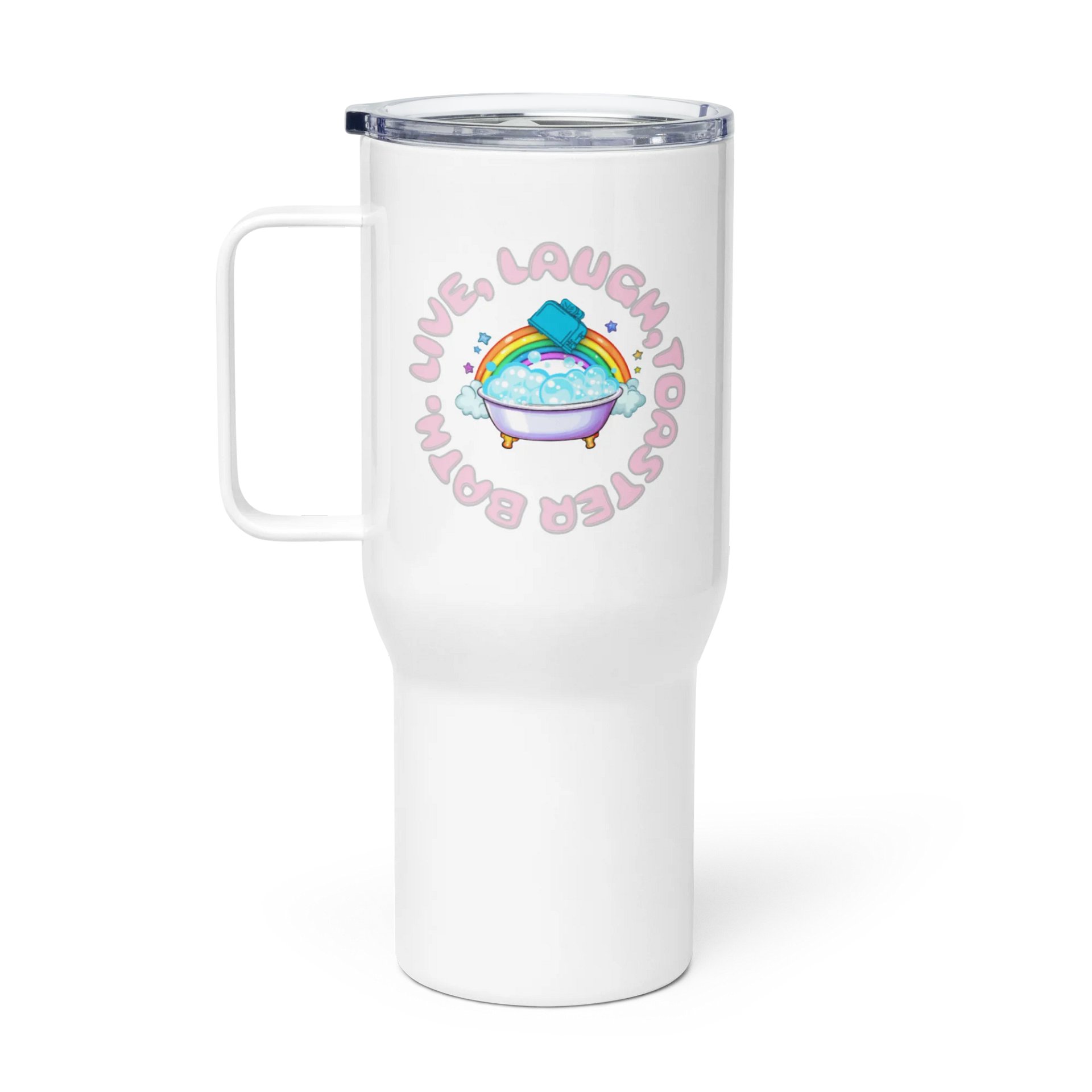 Live, Laugh, Toaster Bath Travel Mug product image (1)
