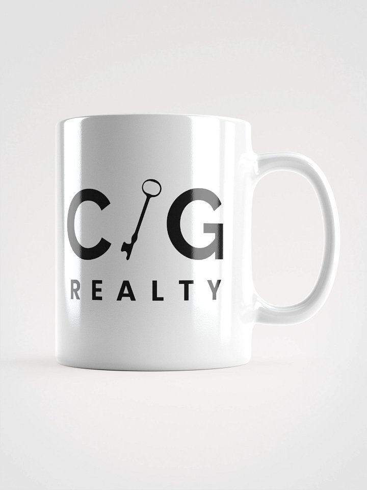 CG Logo Mug, White product image (1)