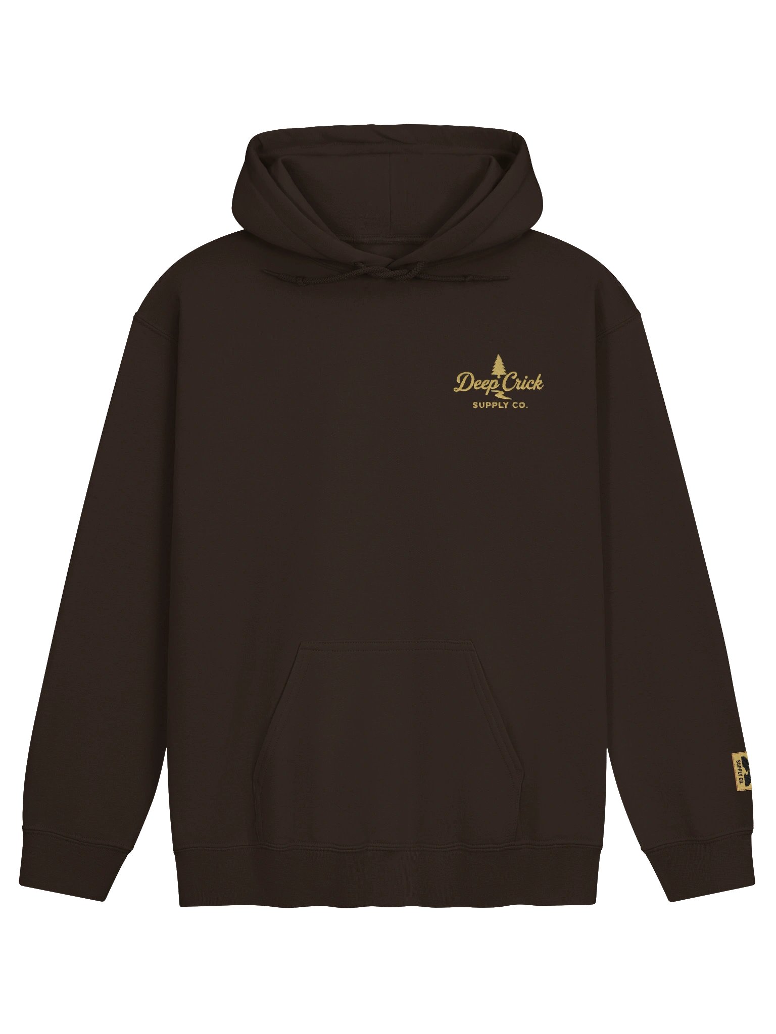 Deep Crick Supply Co. Classic Pine Logo Hoodie product image (1)